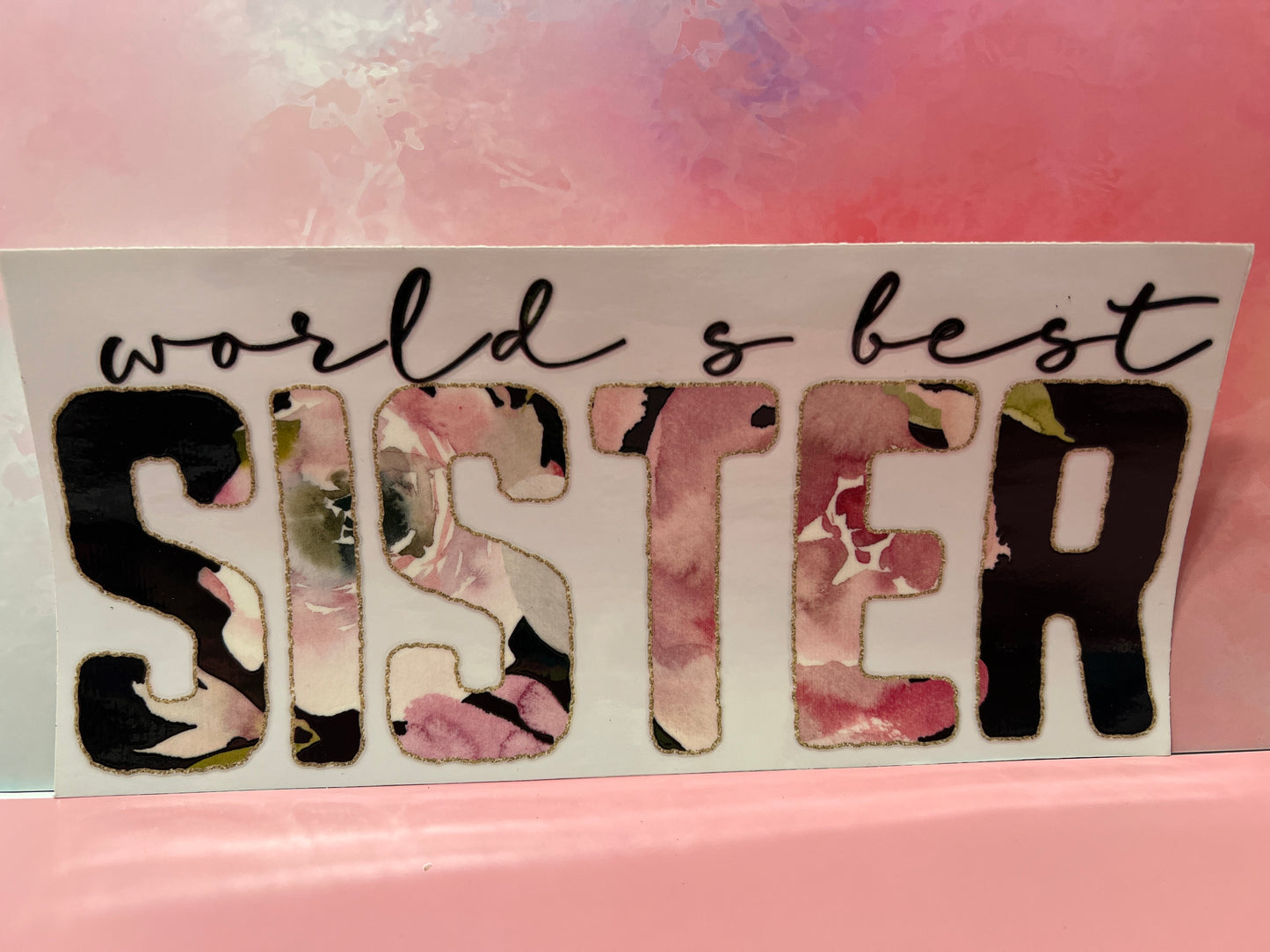 #053 worlds best Sister