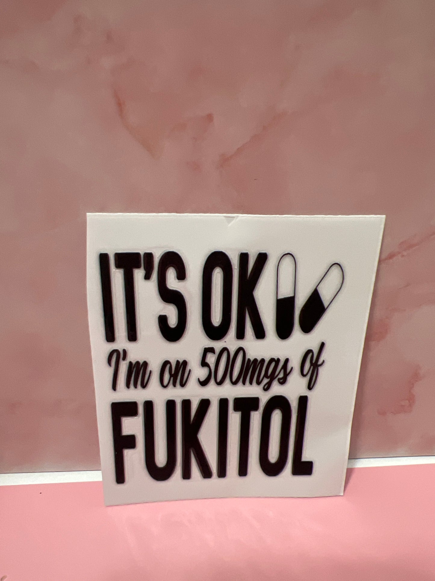 #455 it's ok I'm on 500 mg of Fukitol