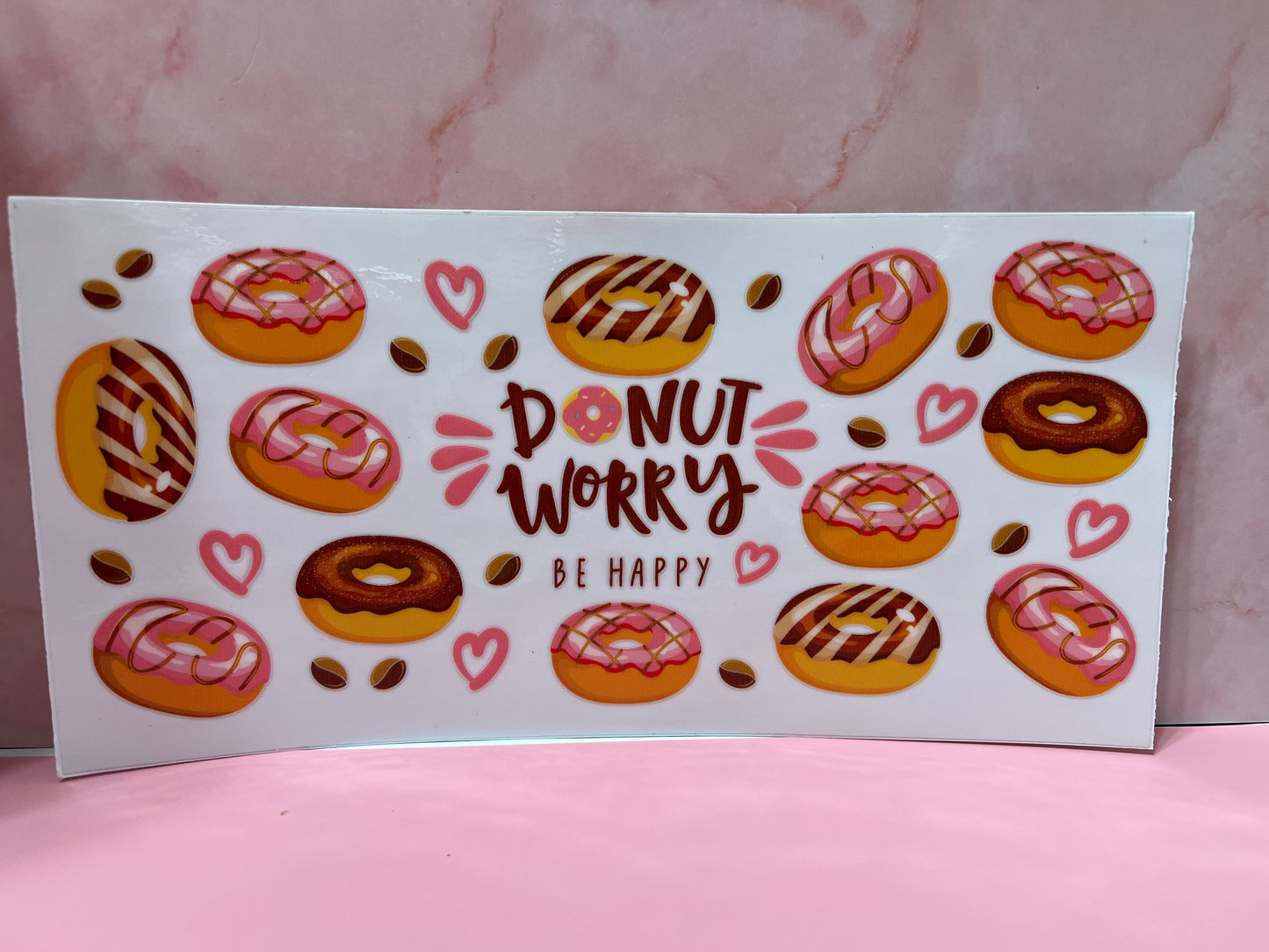 #414 donut worry be happy