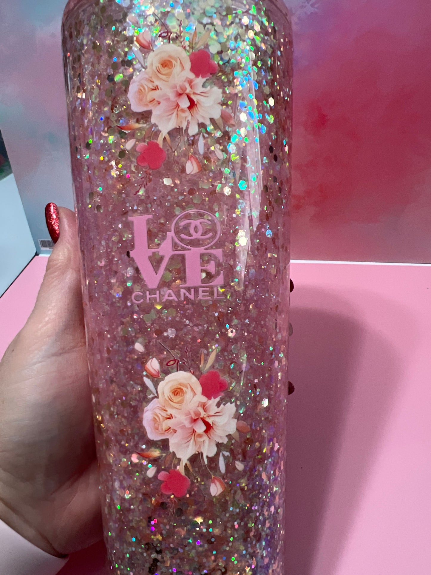 Stitch CC Chanel 24 oz acrylic