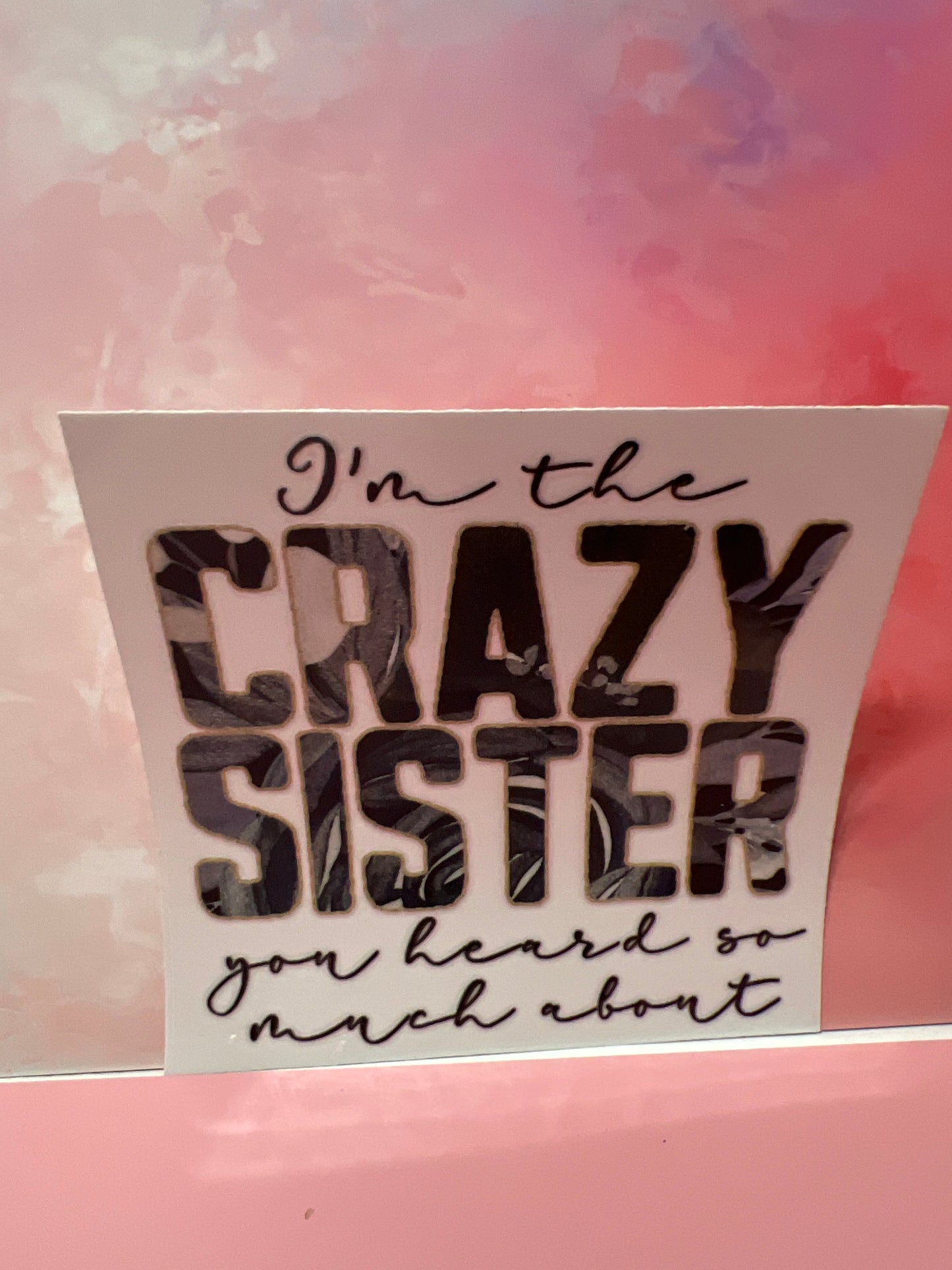 #063 I'm the crazy sister