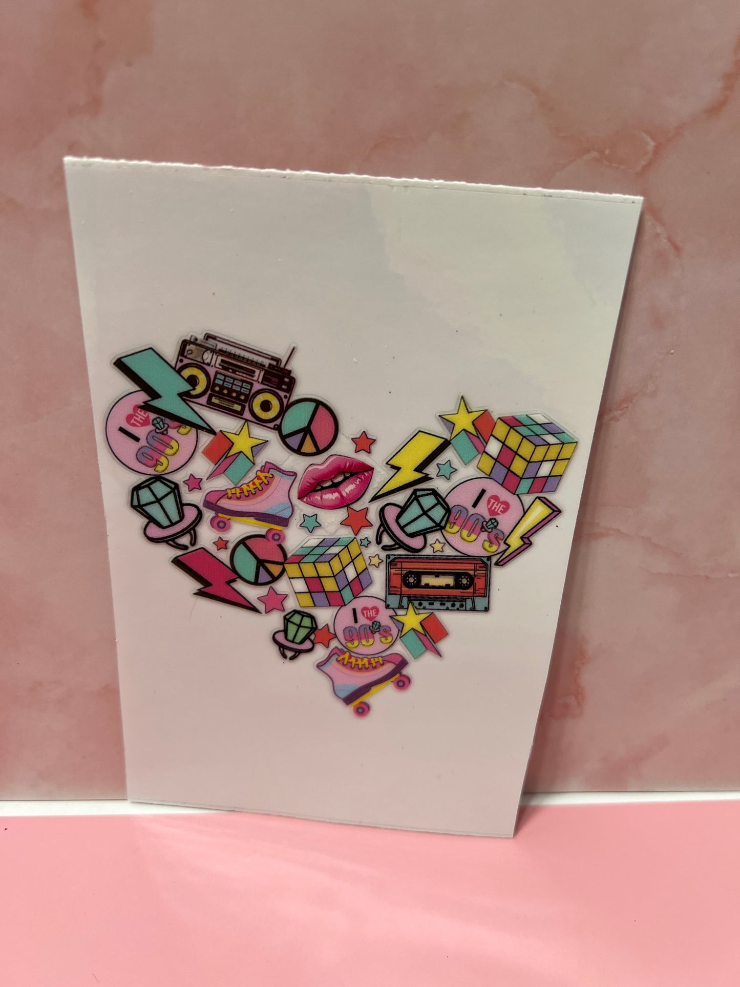 #442 heart 80's goodies
