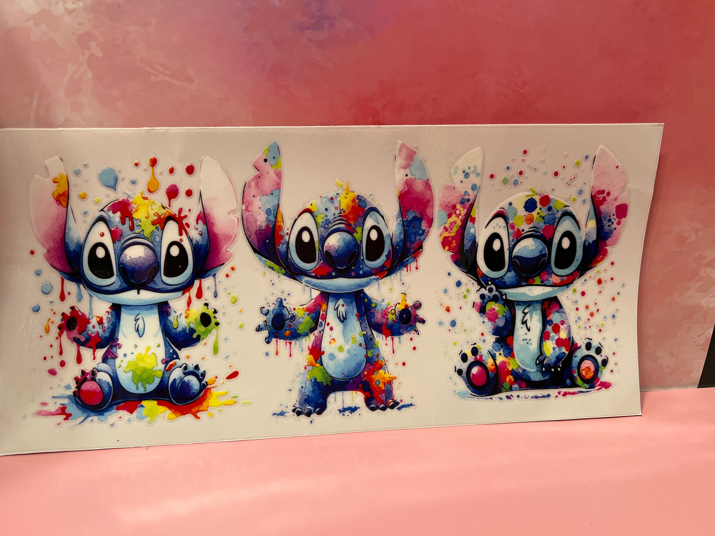 #524 paint splatter Stitch