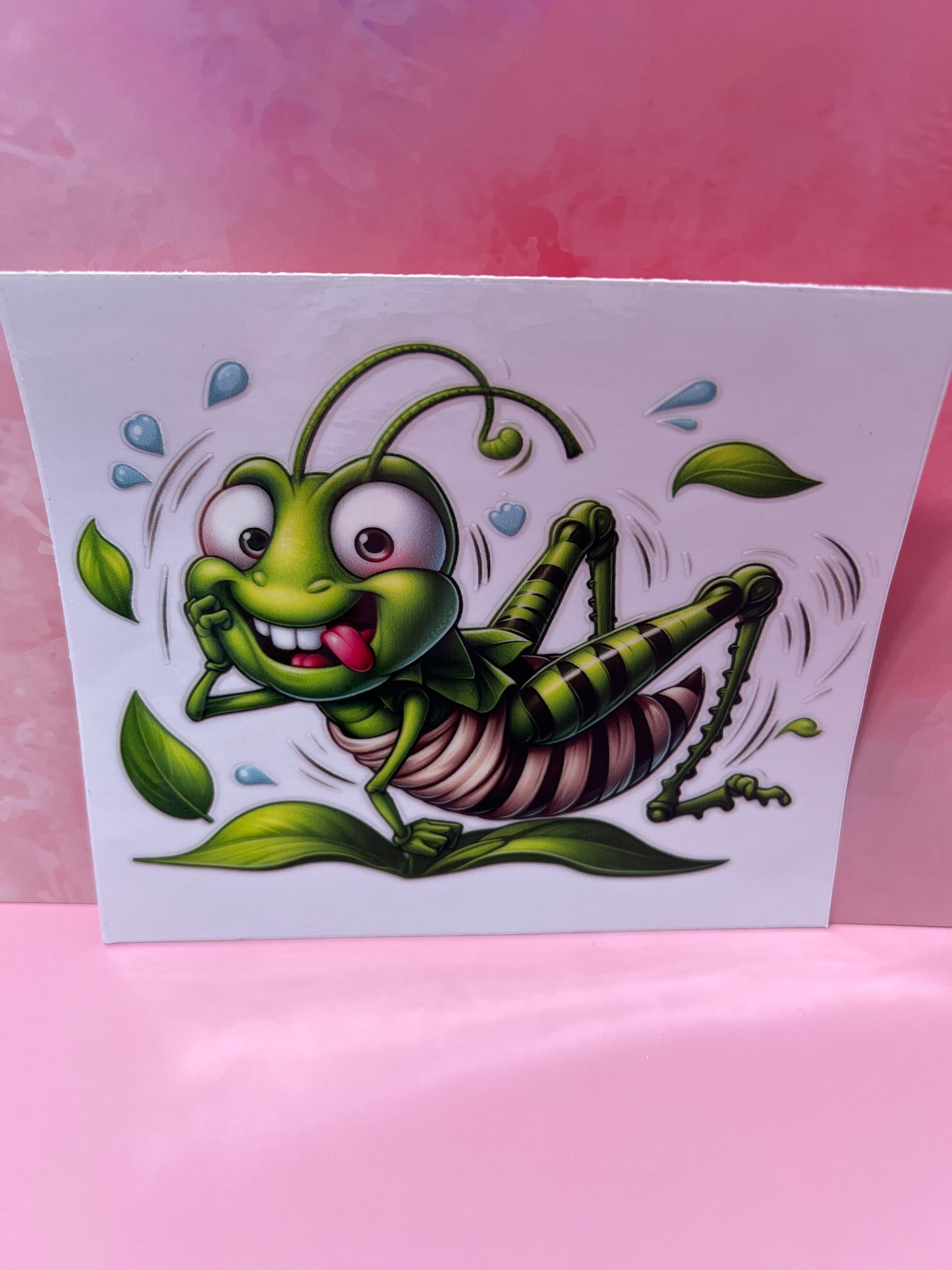 #116 silly grass hopper