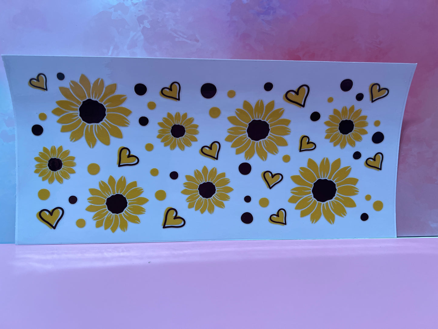 #097 sunflower & hearts