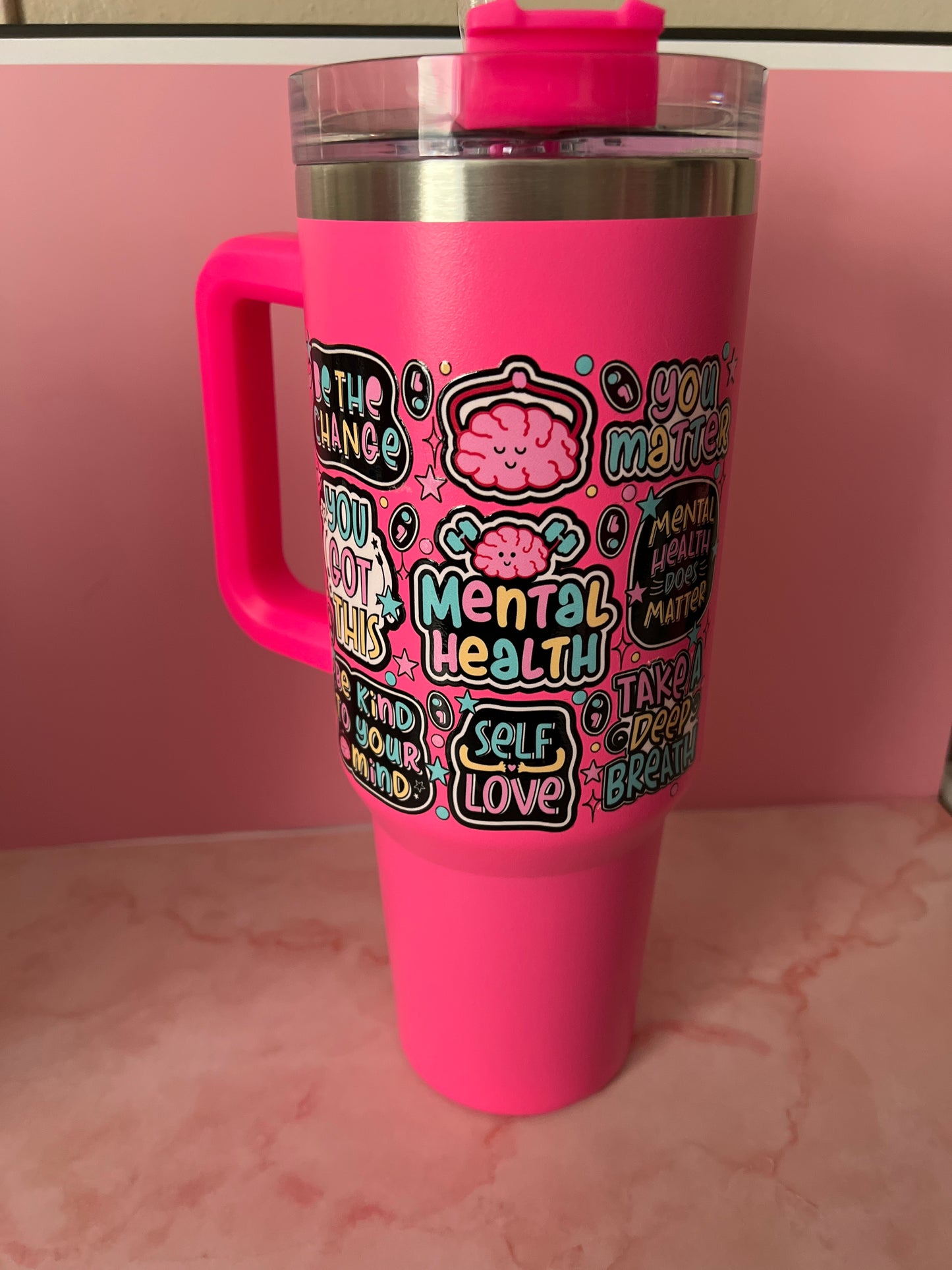 40 insulated tumbler Mental Health