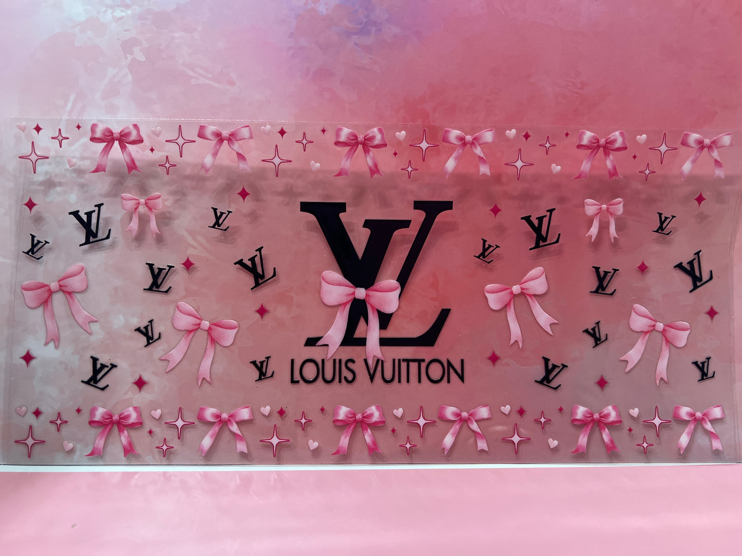 #643 Louis Vuitton pink bows