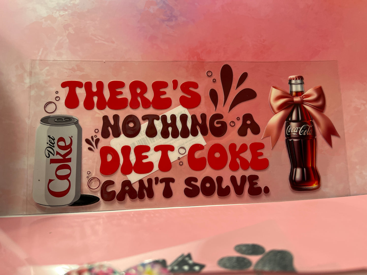 #719 Diet Coke bow