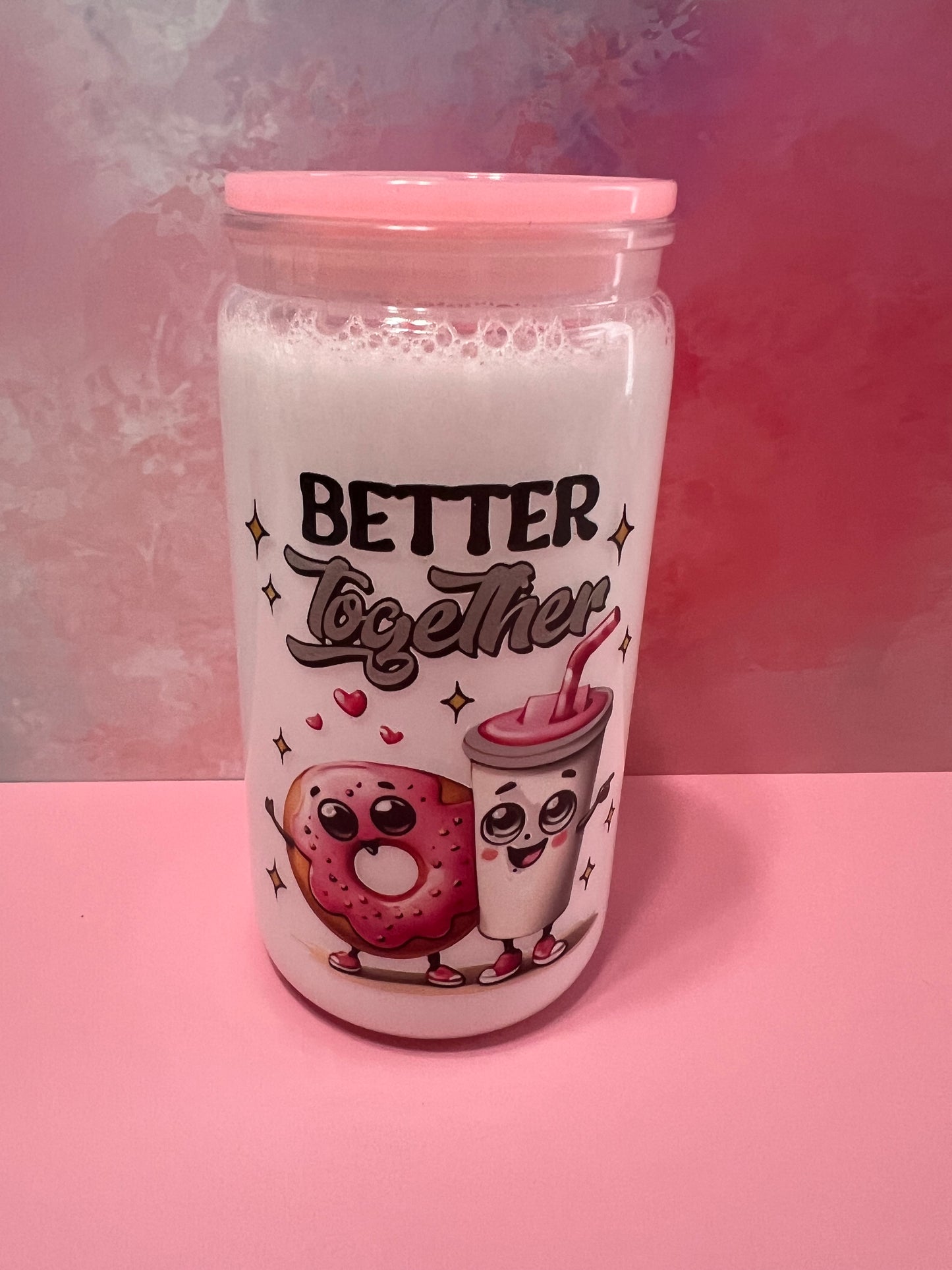 16 oz milk & donut 🍩 tumbler