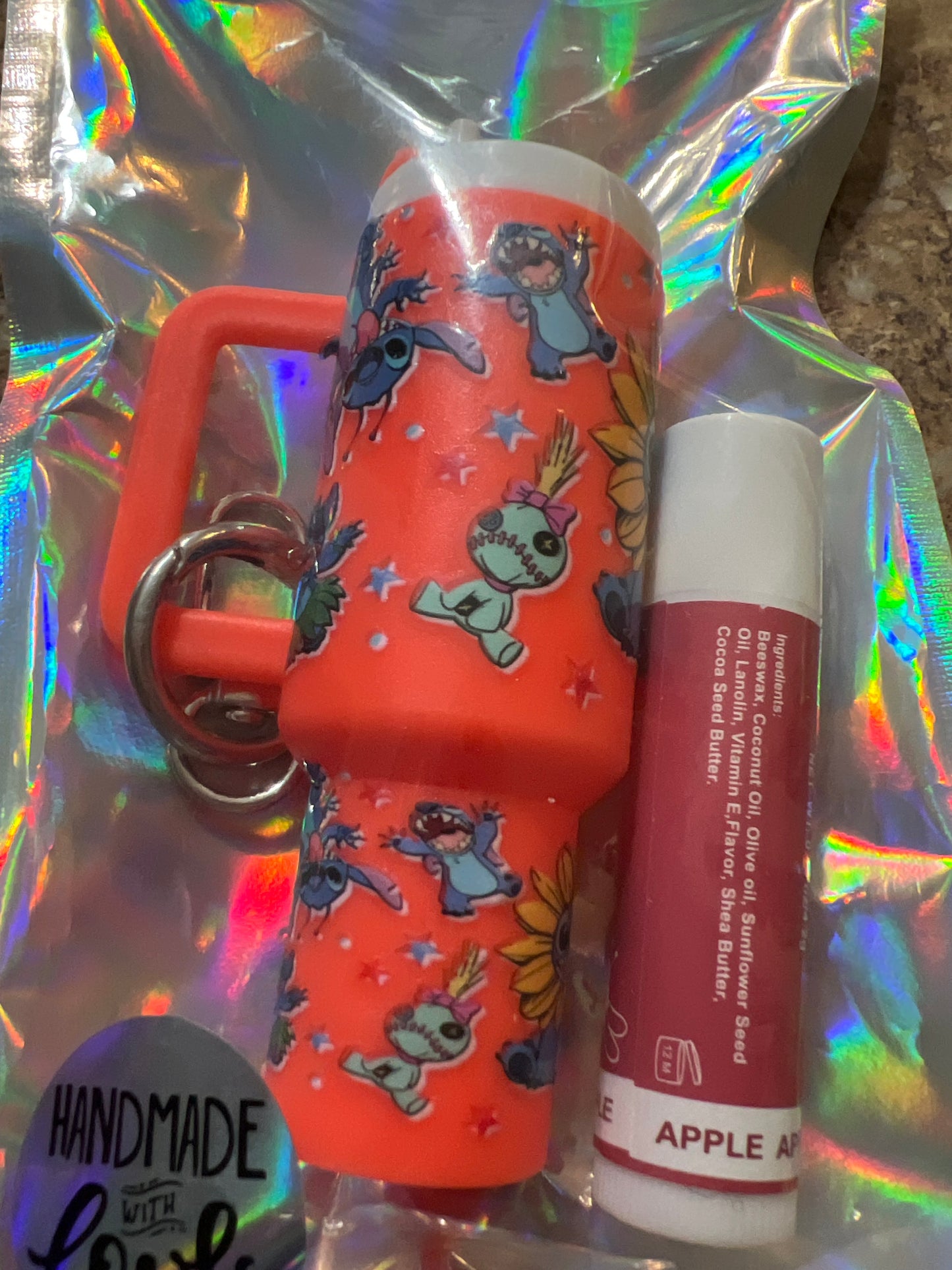 Stitch sunflower and silly poses