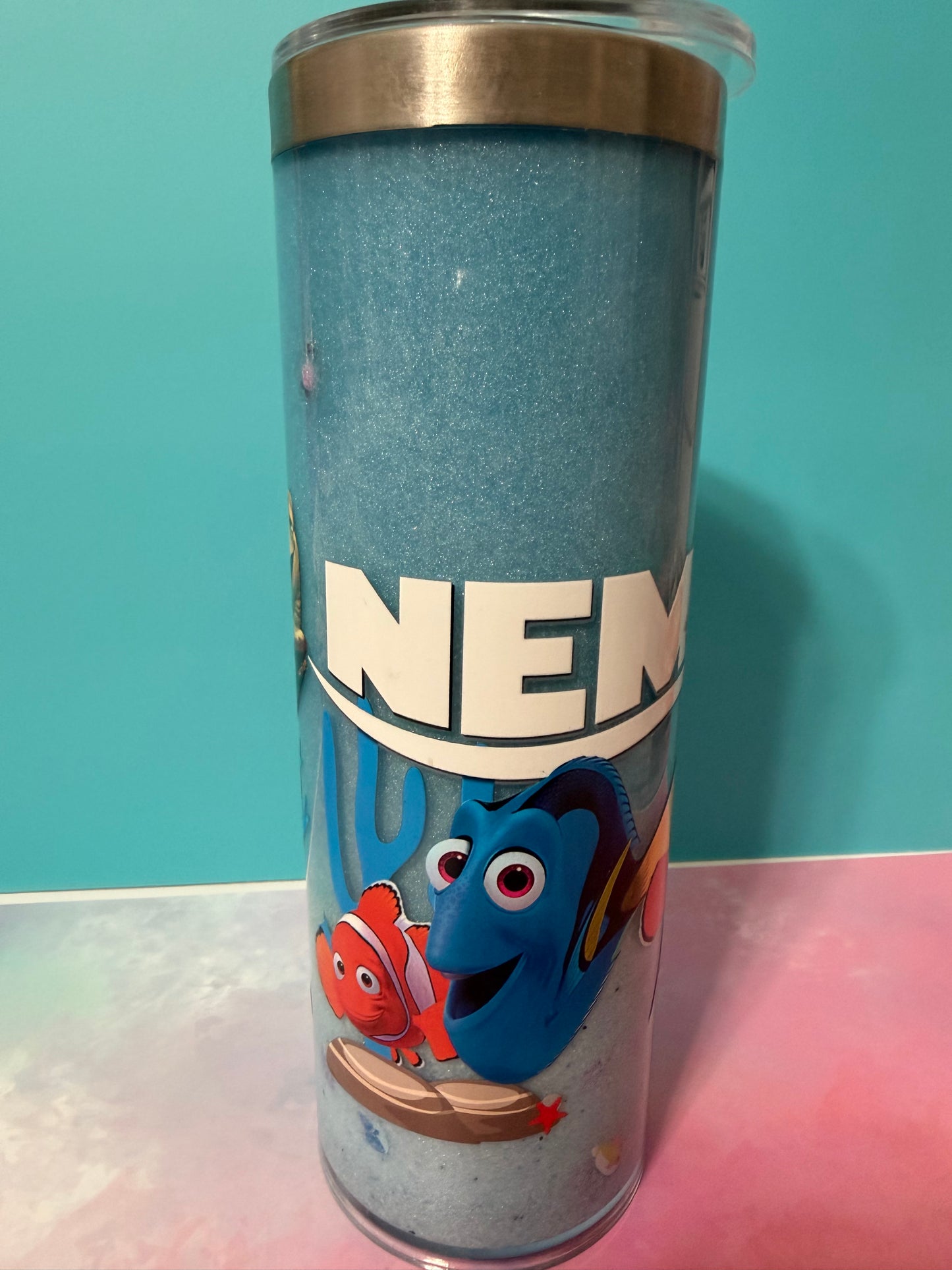 Finding Nemo 20 oz stainless steel snow globe tumbler