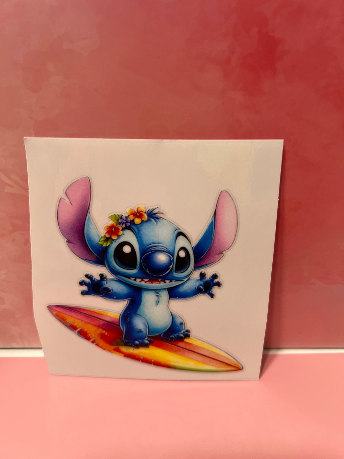 #509 Stitch surfing beach