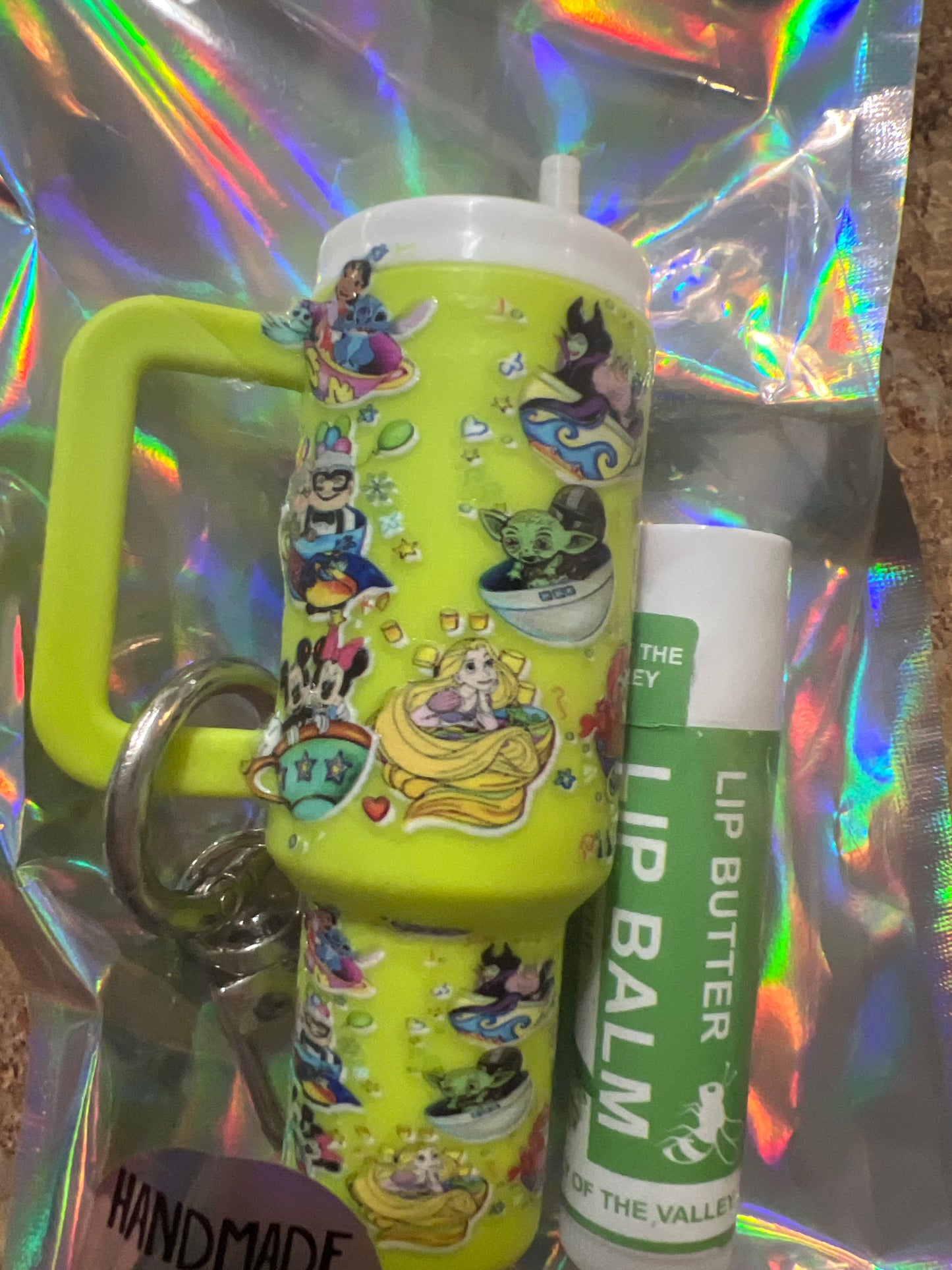 Disney friends neon tumbler