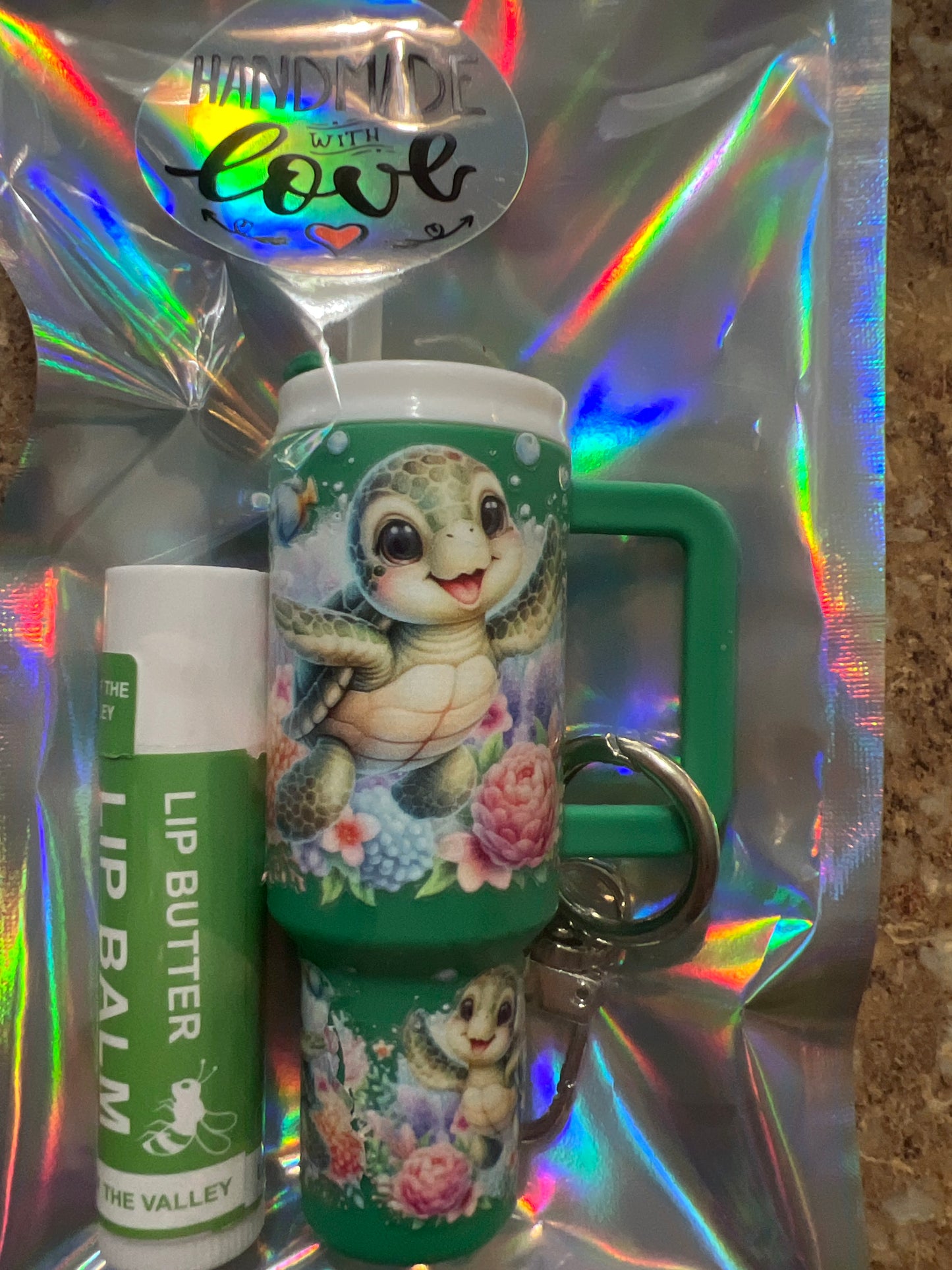 Turtle green tumbler