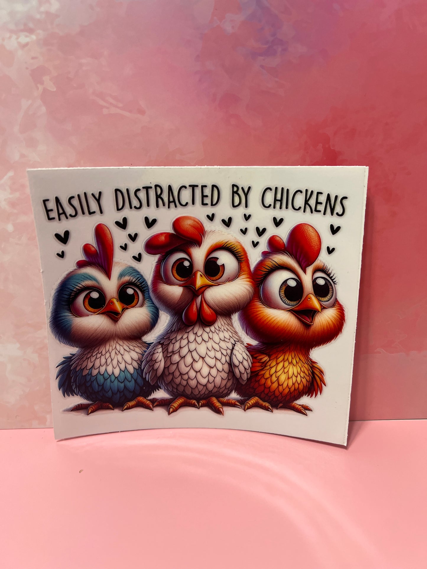 #128 Easily distracted by chickens