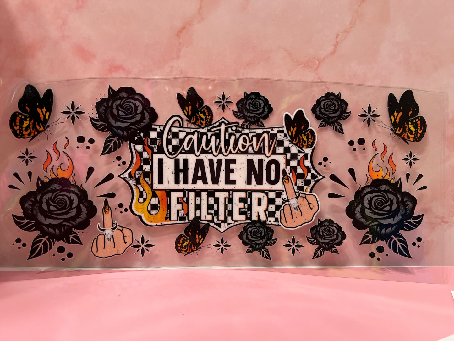 #429 caution I have no filter