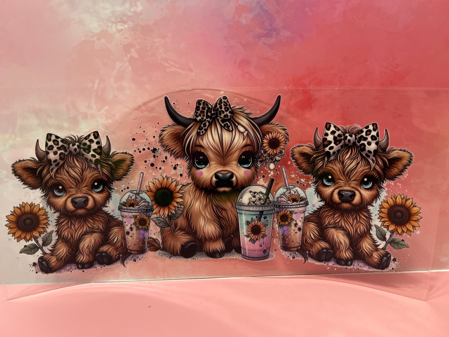 #322 cute cows with coffee