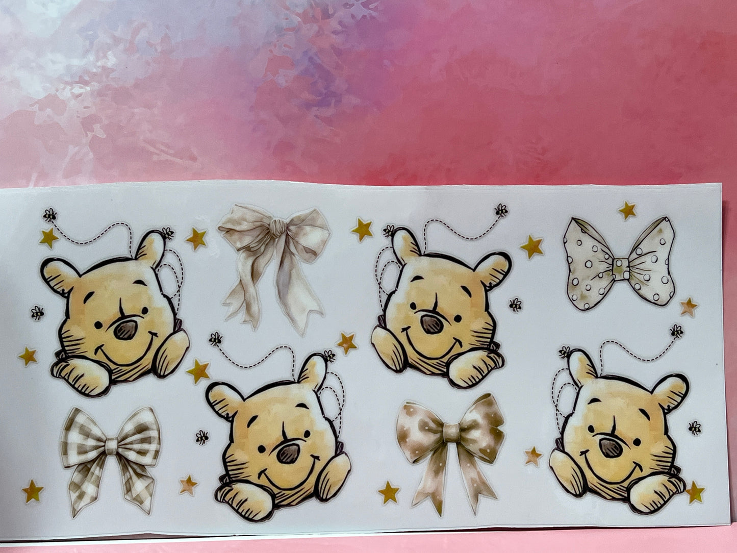 #706 Winnie Pooh & bows