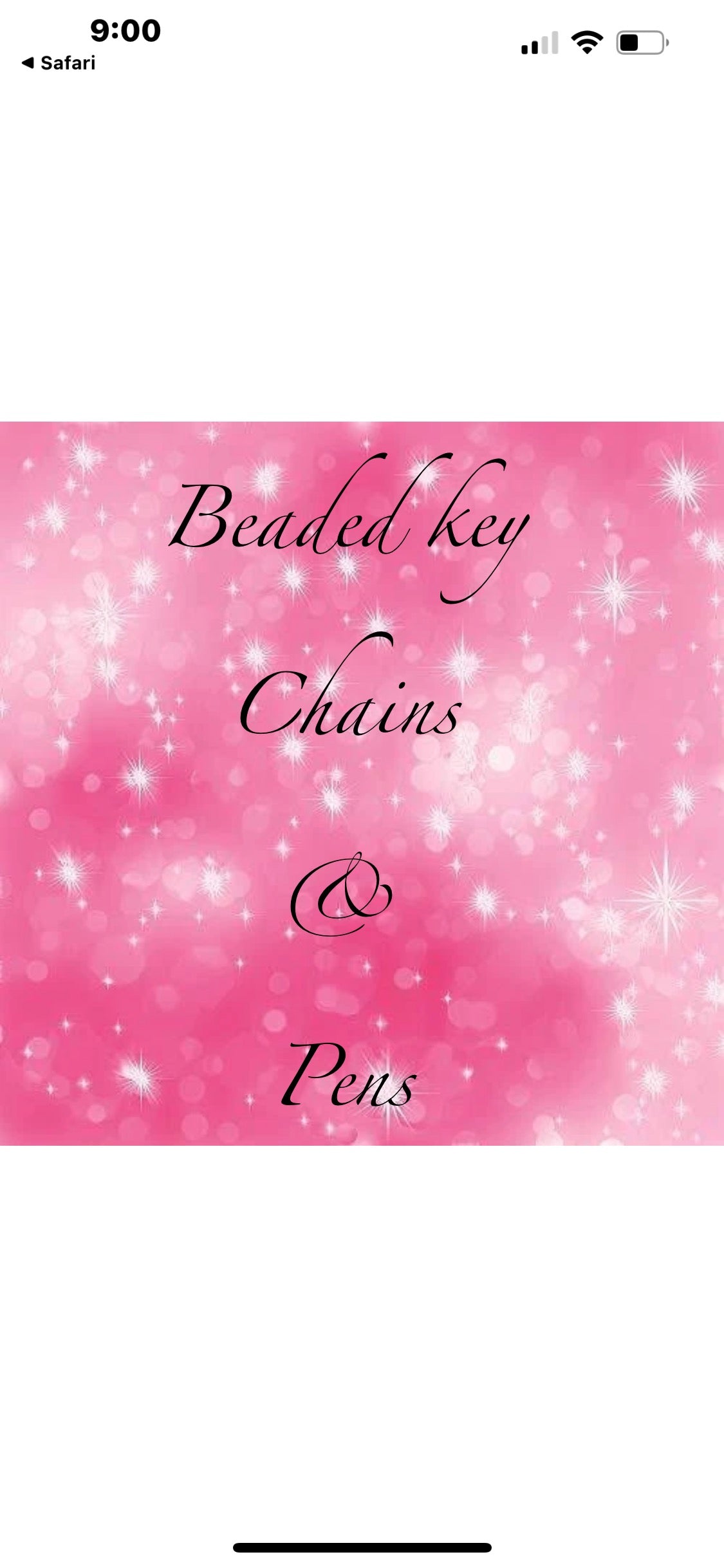 Beaded Key Chains & Pens