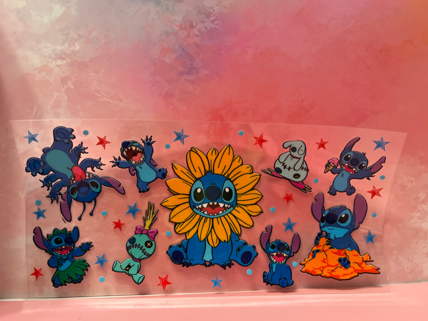 #551 Stitch flower on