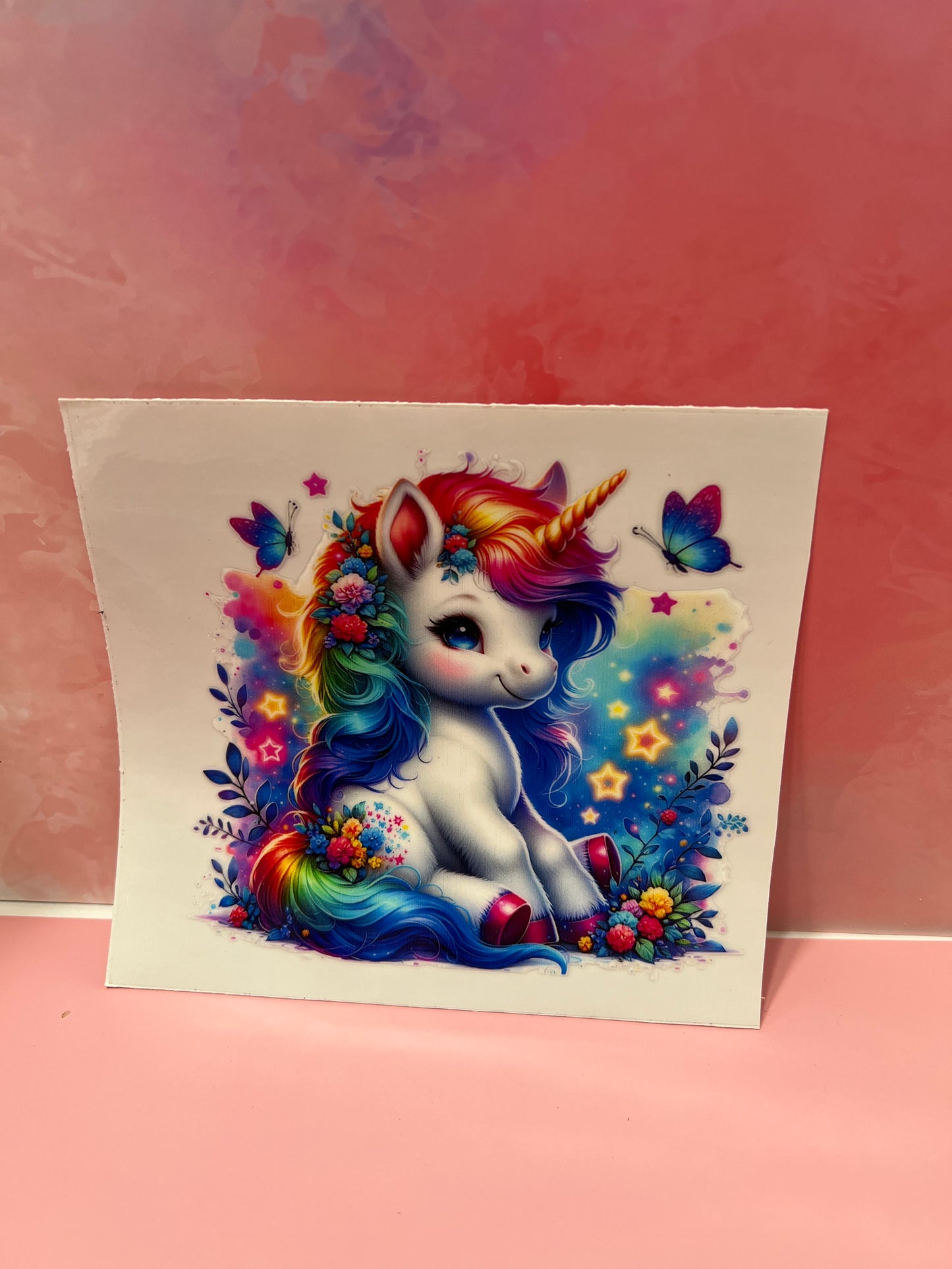 #624 Unicorn rainbow