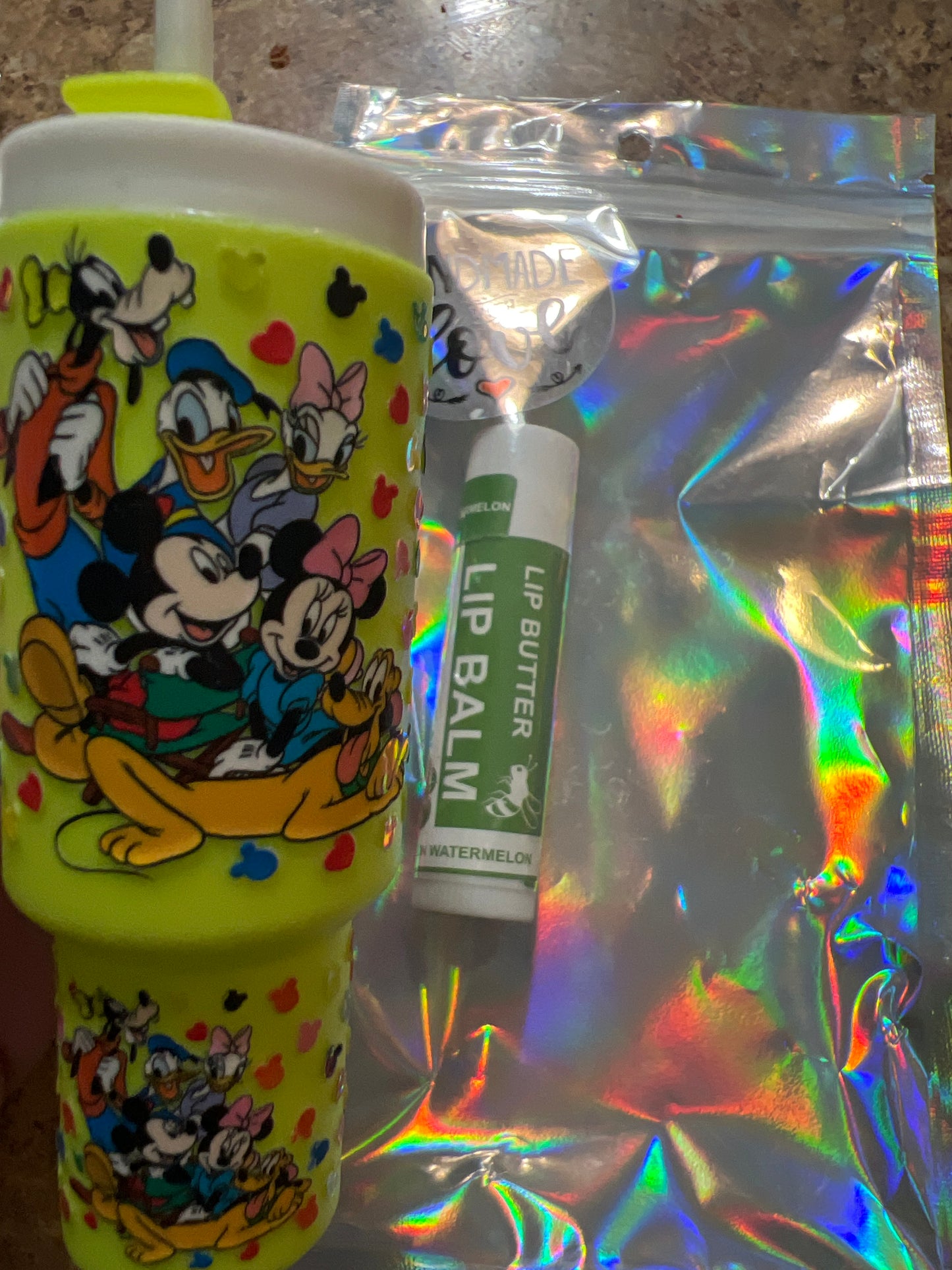 Mickey,Minnie & friends neon