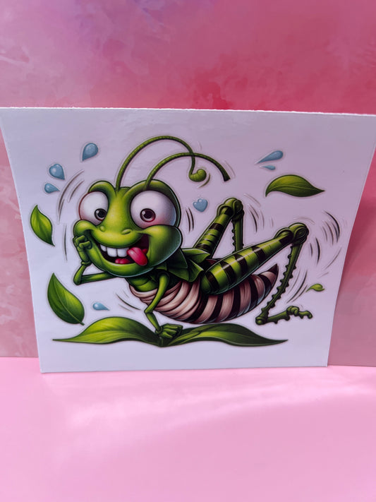 #116 silly grass hopper