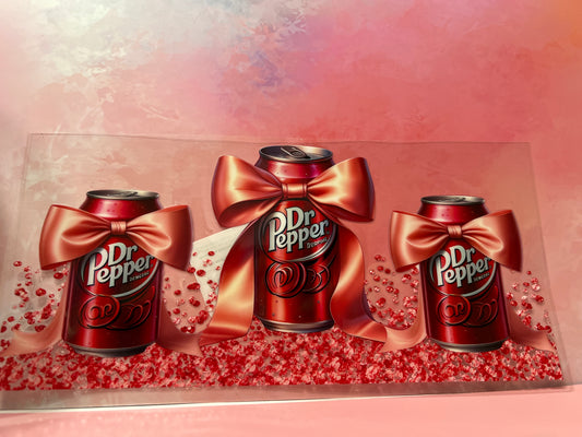 #723 Dr Pepper and bows