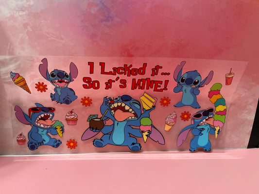 #521 Stitch I licked it so it's mine