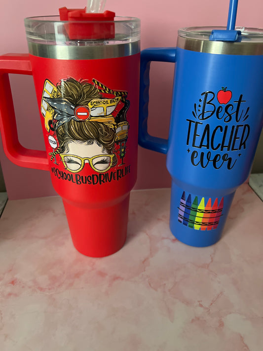 40 oz insulated tumblers