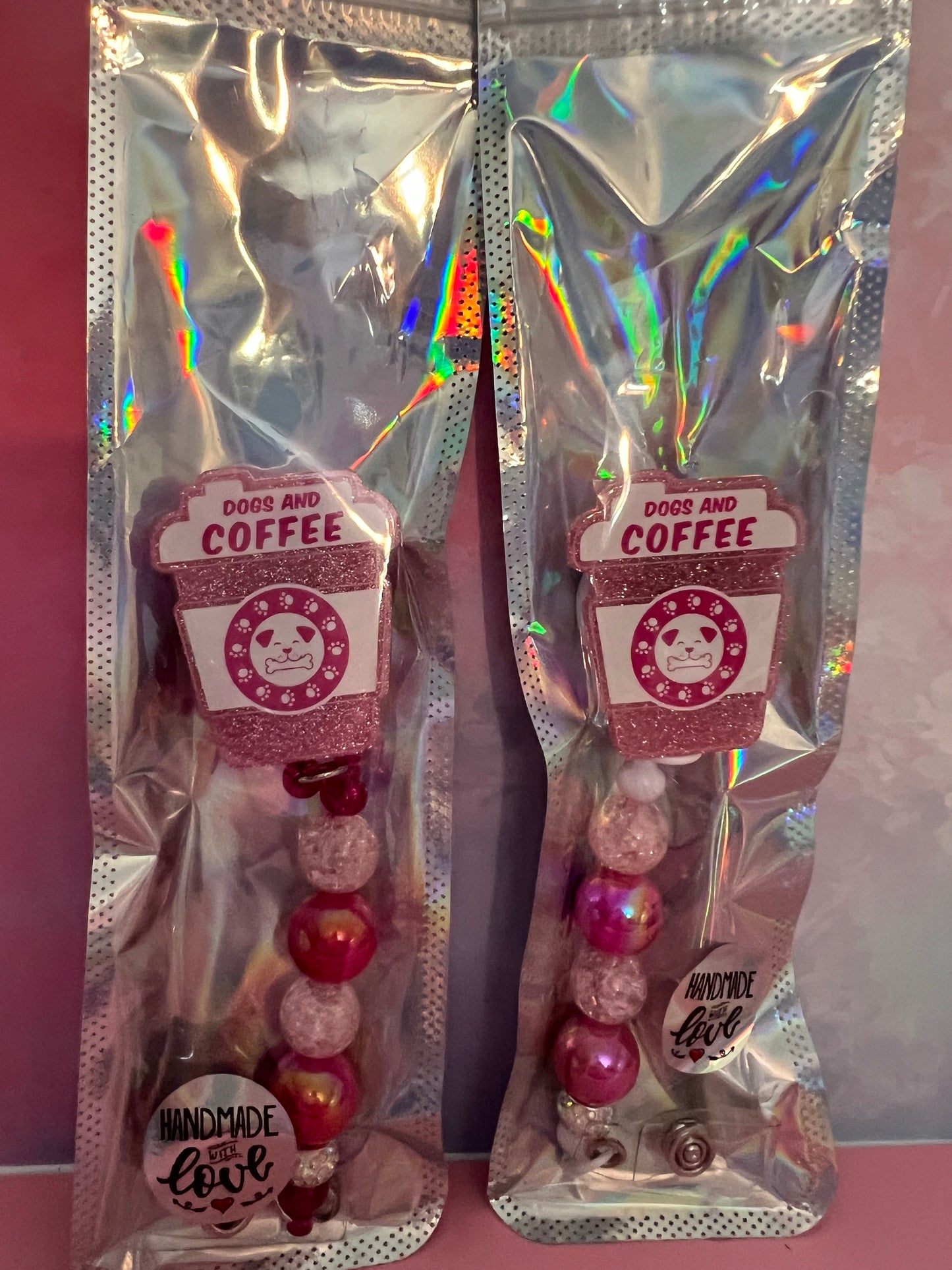 Badge reels various sayings