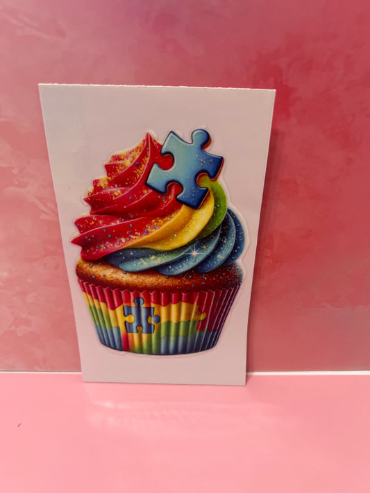 #204 Autism cupcake