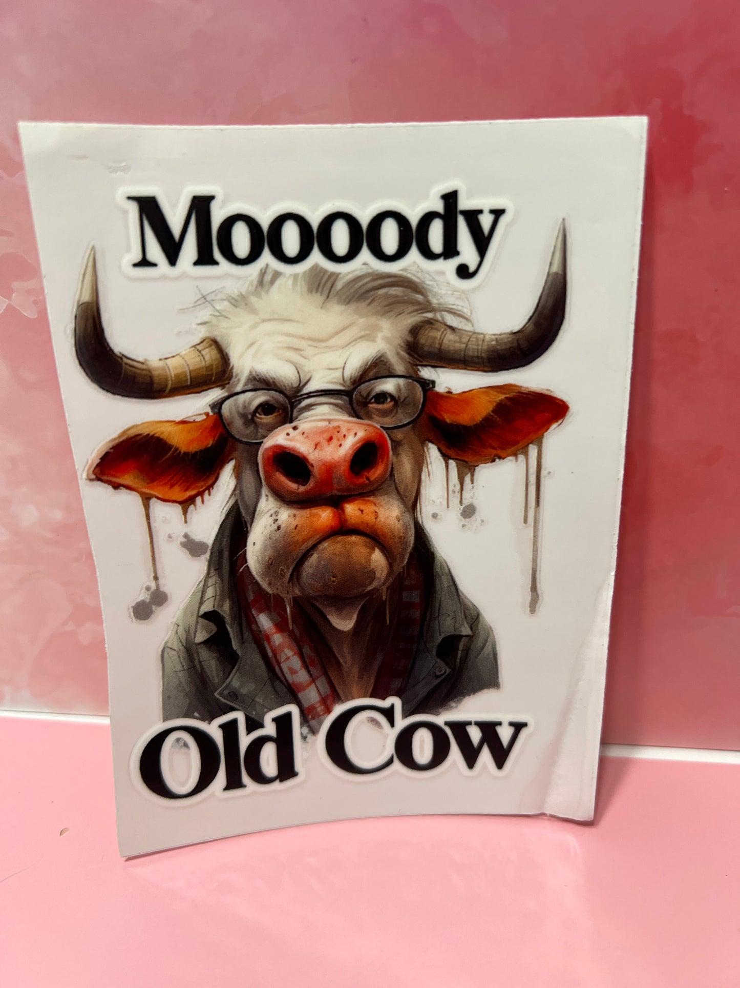 #309 cow moooody old cow