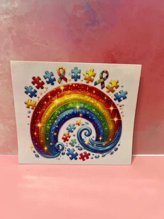 #197 Autism rainbow