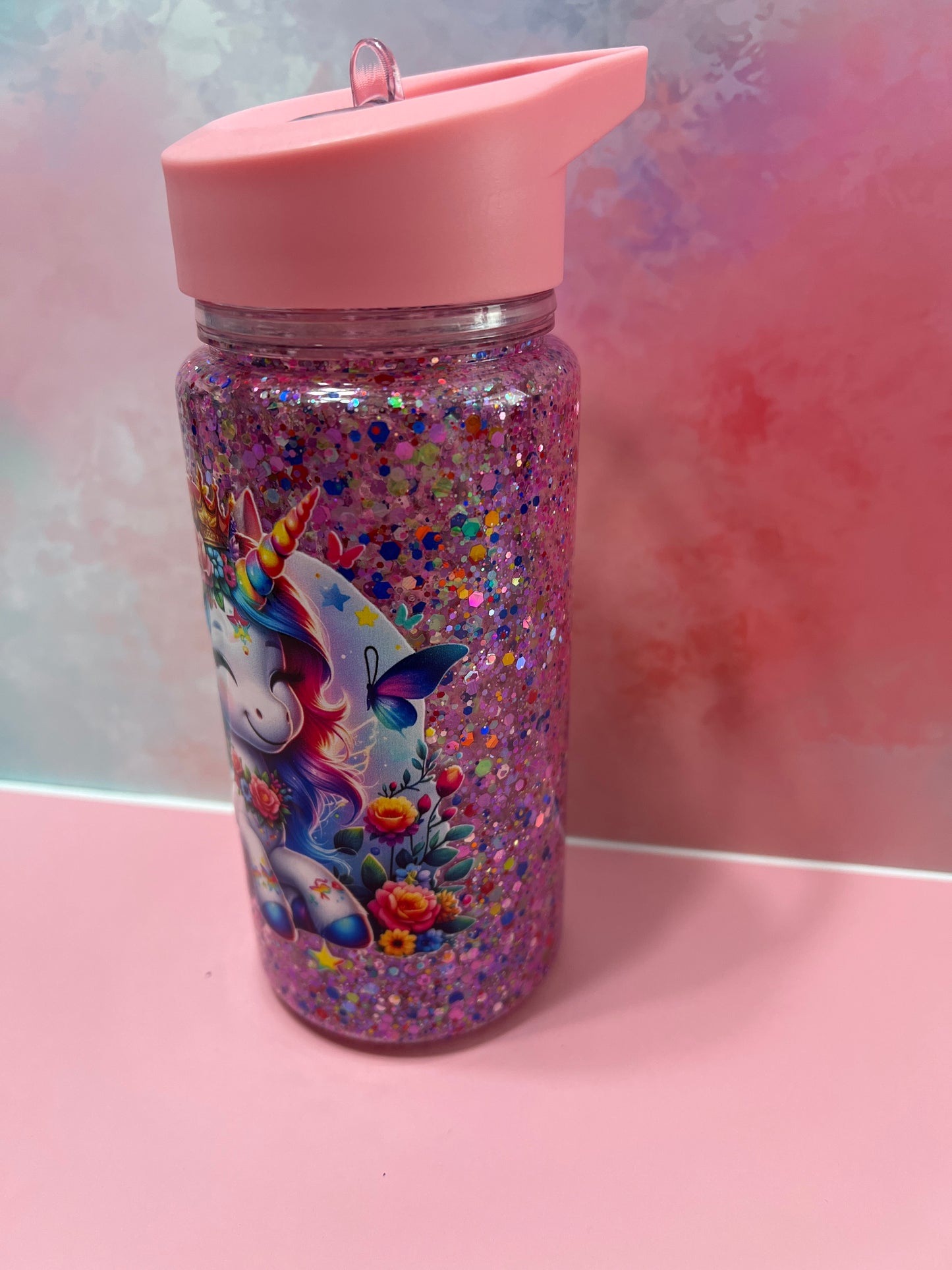 Adorable unicorn 12 oz acrylic tumbler