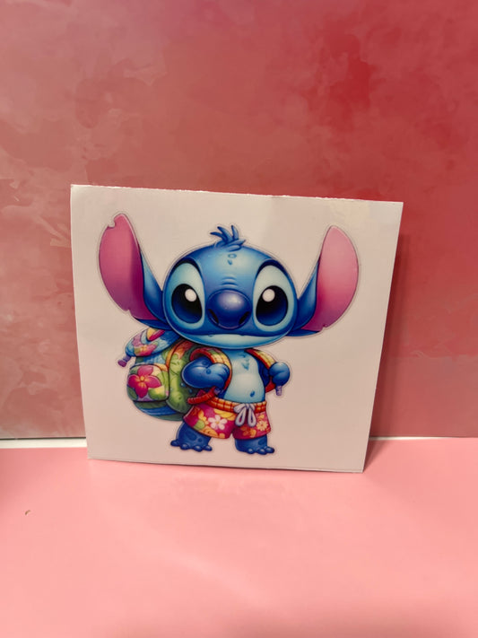 #513 Stitch ready for the beach
