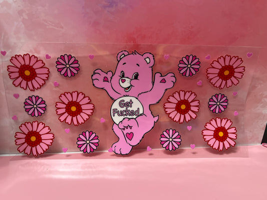 #572 pink naughty care bear