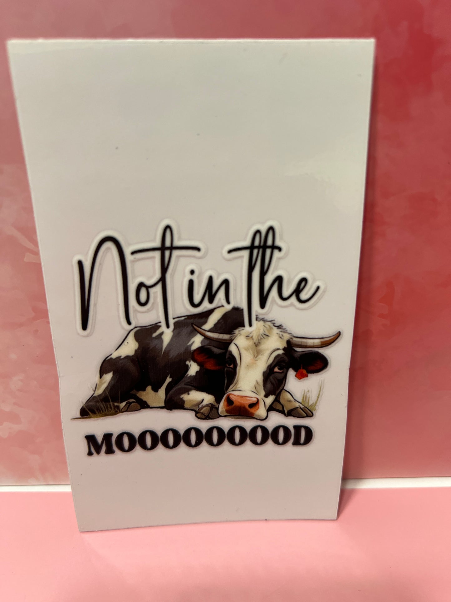 #310 cow not in the moooood