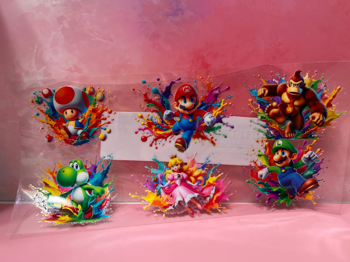 #609 Super Mario characters