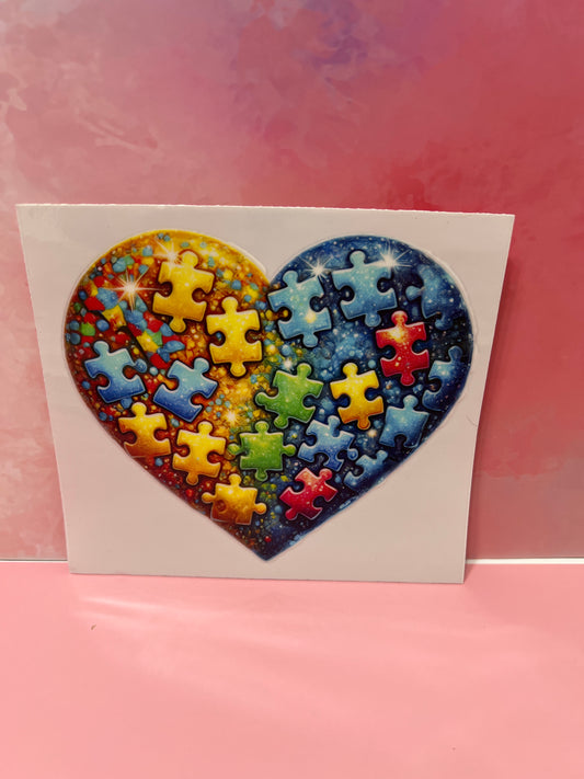 #198 Autism heart