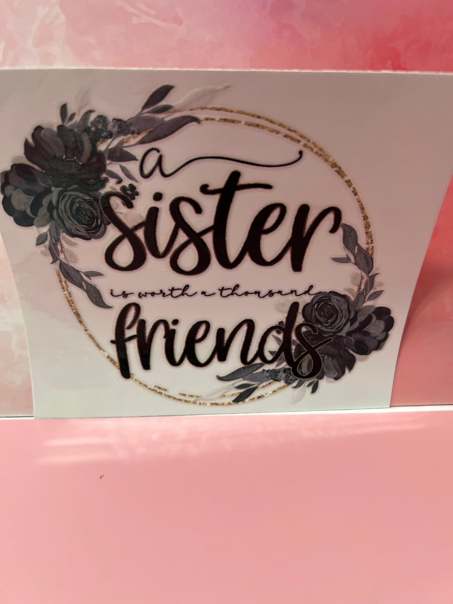 #068 a sister is worth a thousand friends