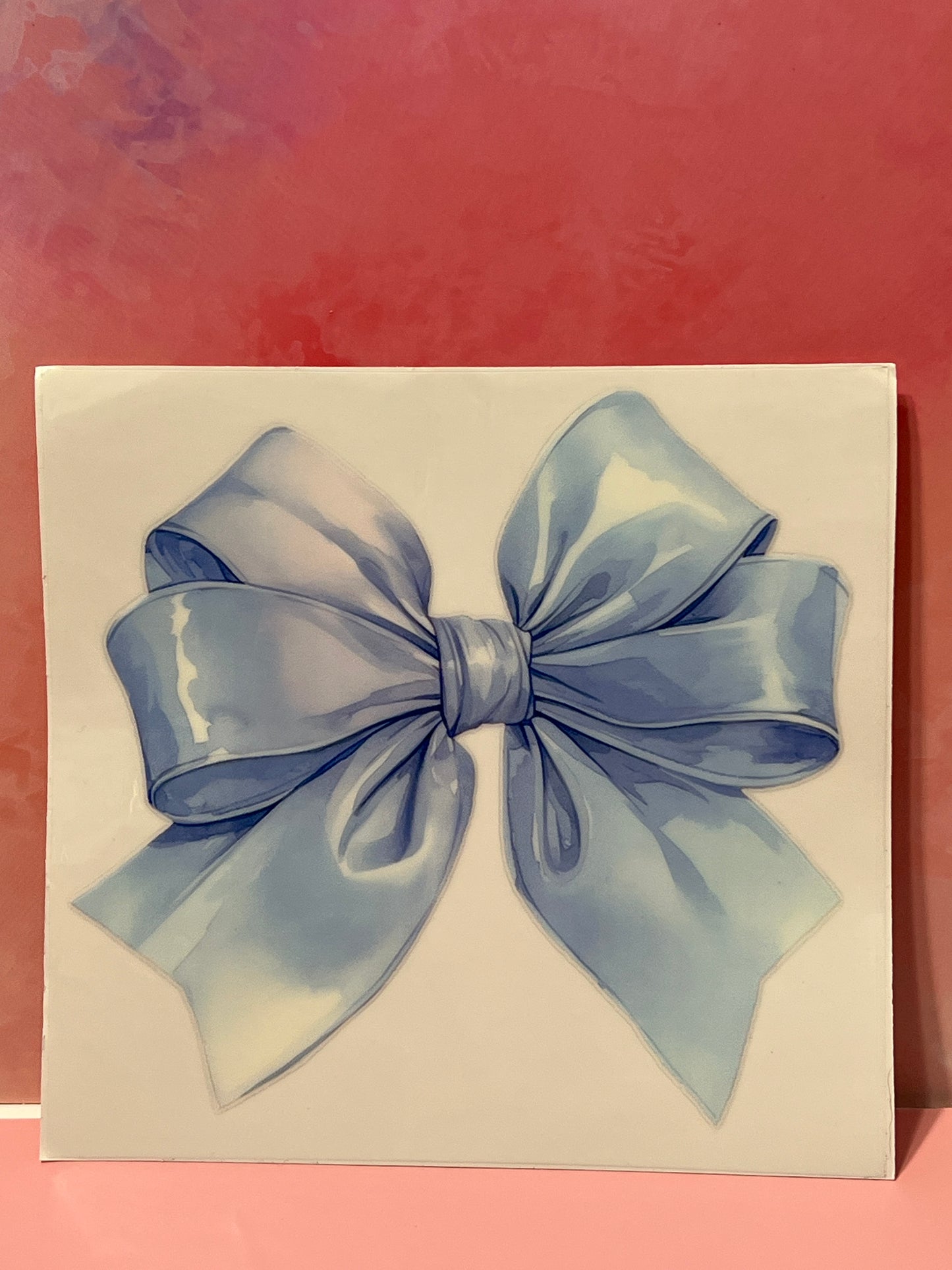 #690 blue bow