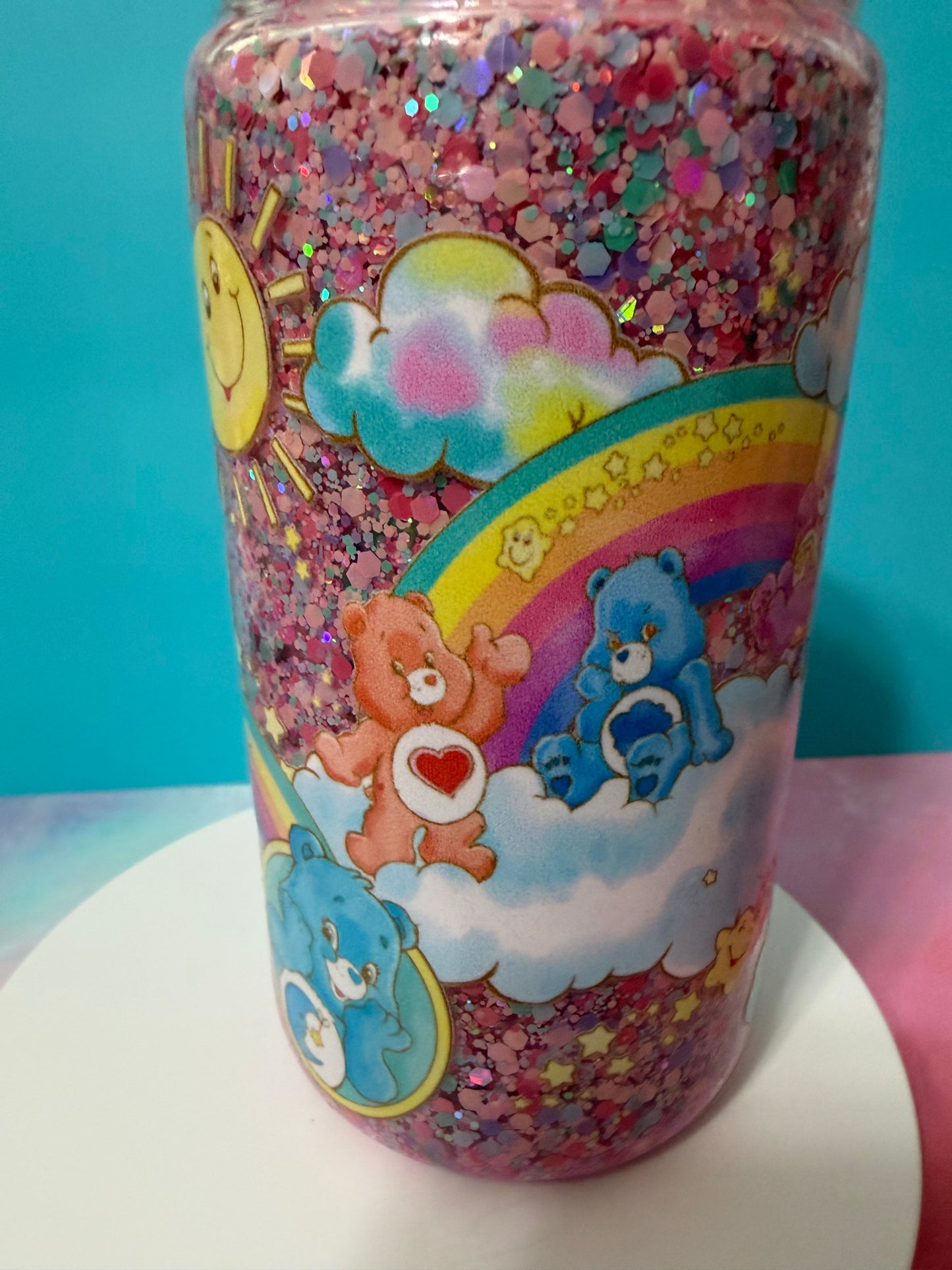 Care bear 16 oz tumbler