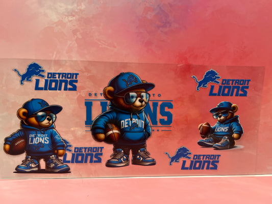 #266 Detroit Lions Bear
