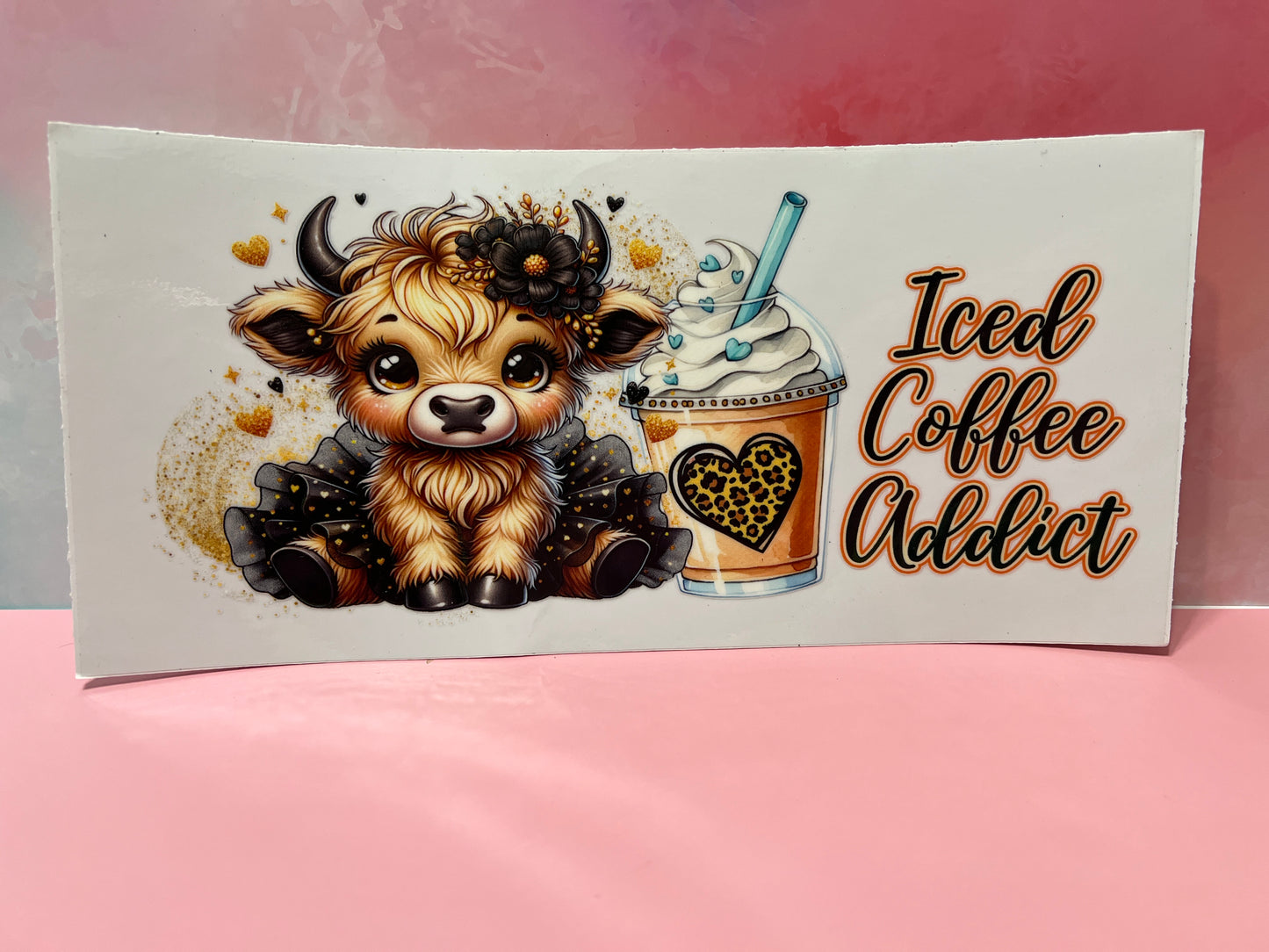 #325 cow iced coffee addict