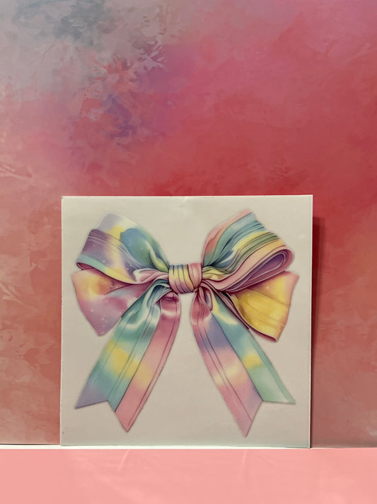 #686 Pastel bow