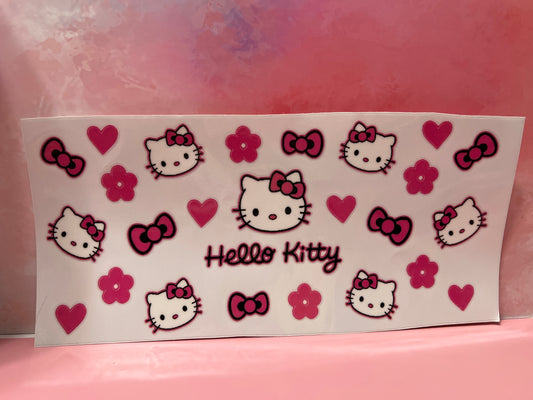 #578 Hello Kitty hearts and flowers