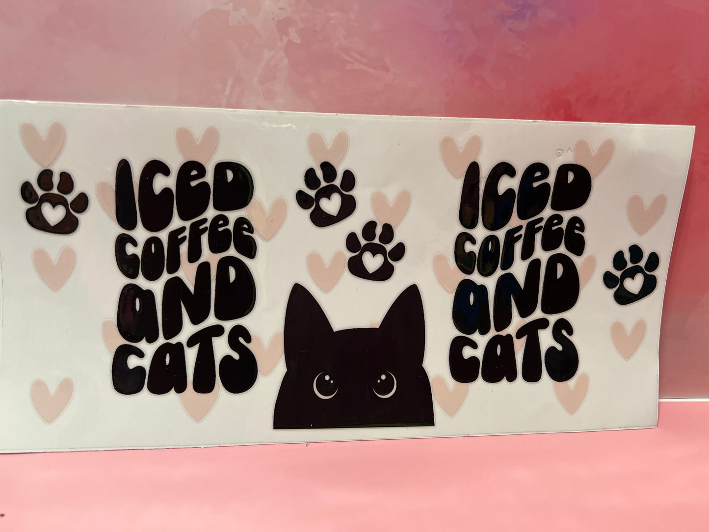 #337 cat iced coffee