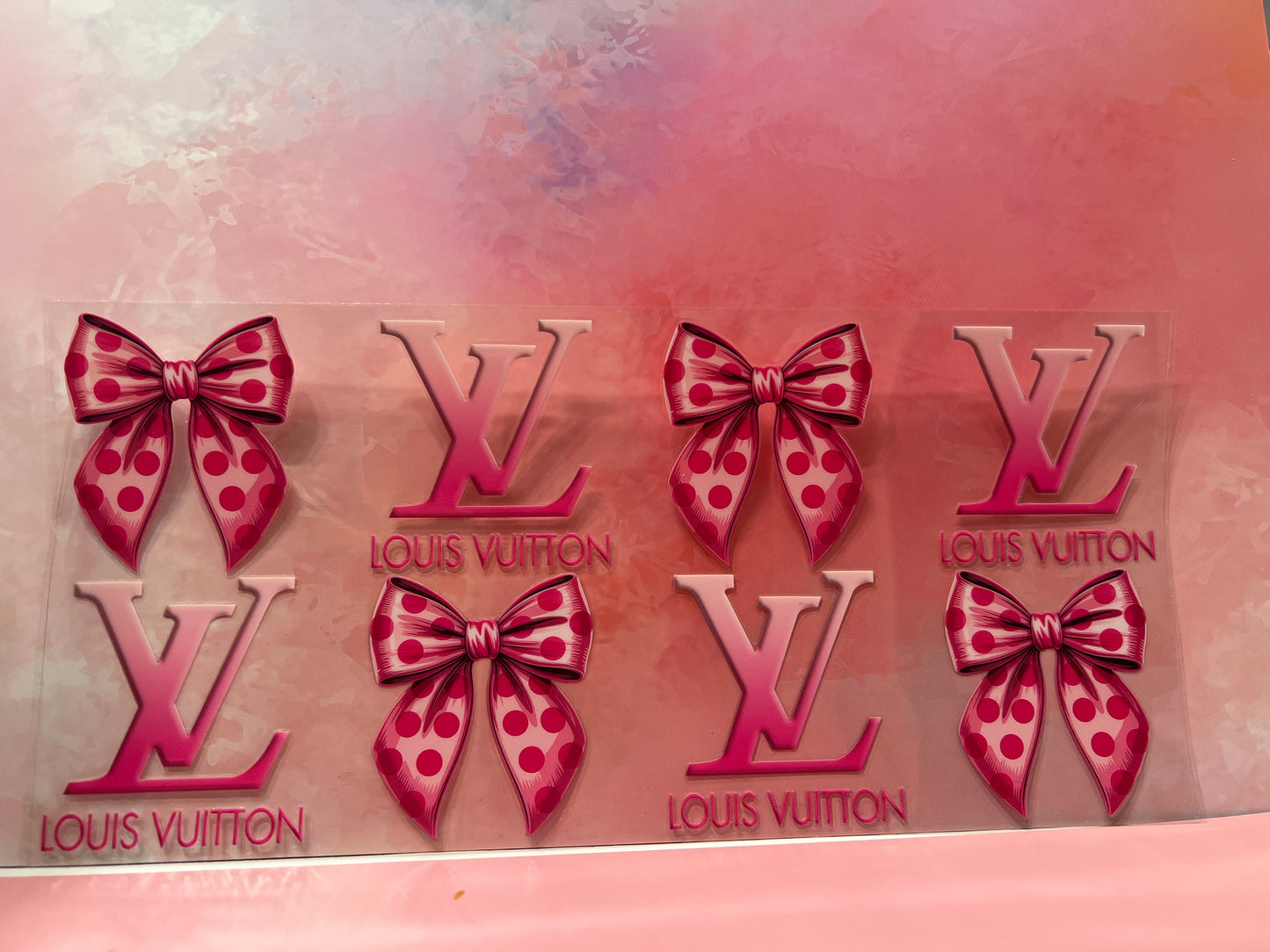 #649 Louis Vuitton pink bows