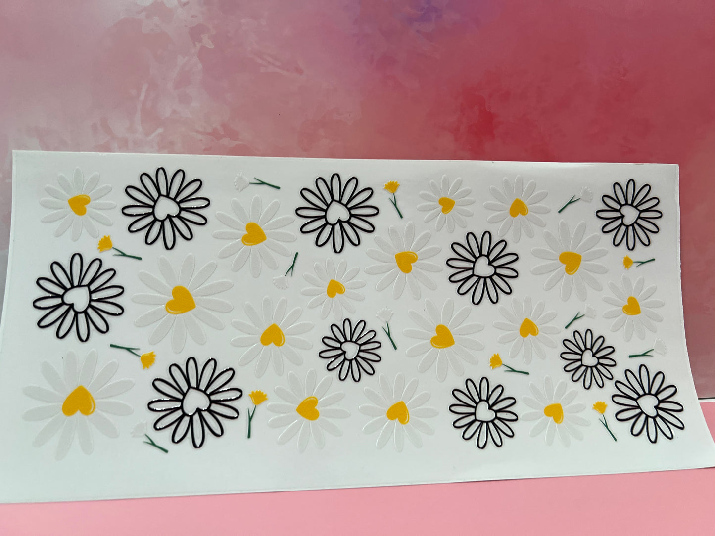 #098 daisies & hearts